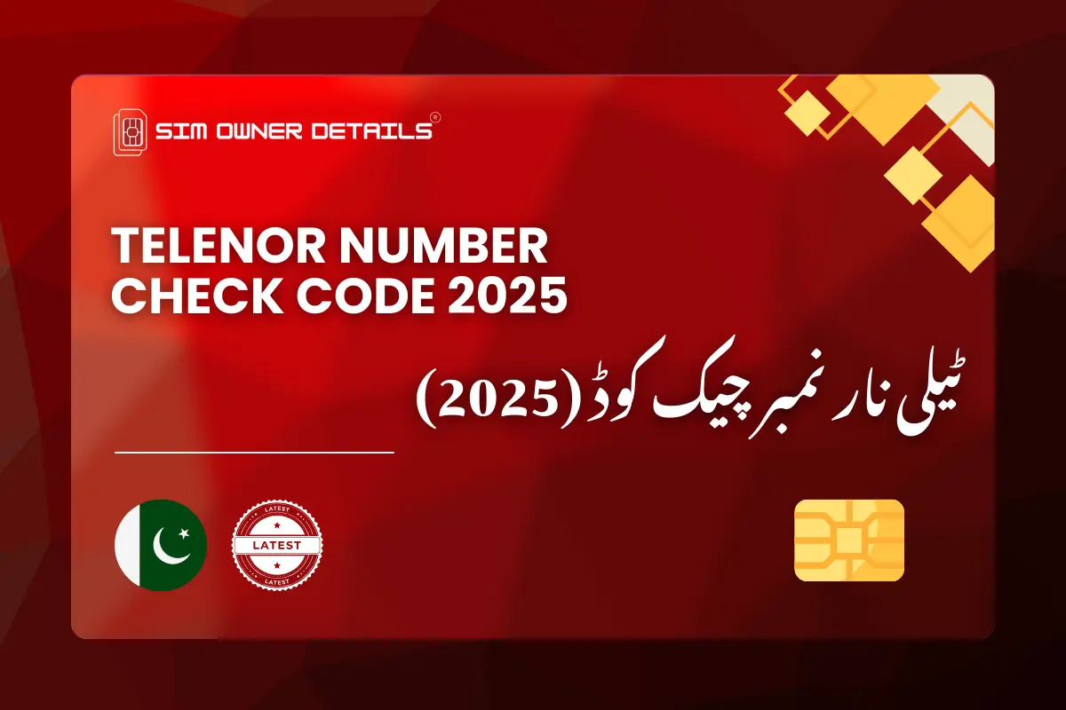 Telenor Number Check Code